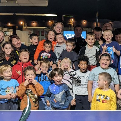 kids posing for photo