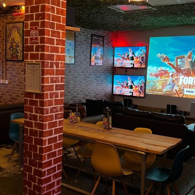 a screenshot of a video game in the living room