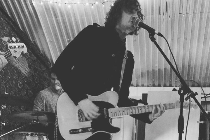 a person holding a gun