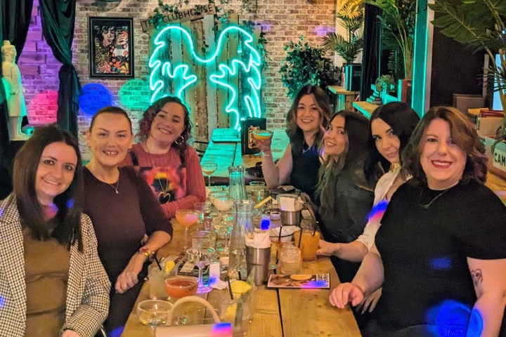 Photo of girls night out drinking cocktails